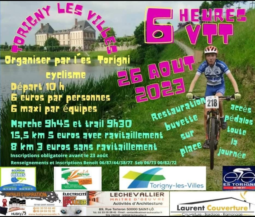 6 HEURES DE VTT Torigny les Villes